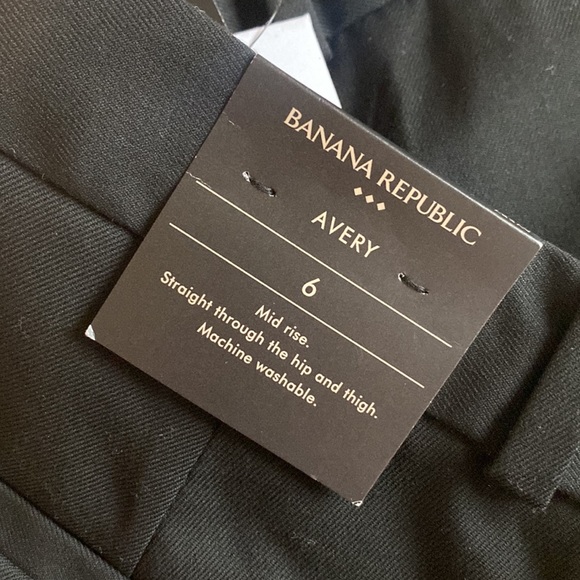 BANANA REPUBLIC Avery sz 6 Black NWT - Picture 3 of 5